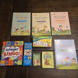 Kids learning bundle including Magic Groove Practice books